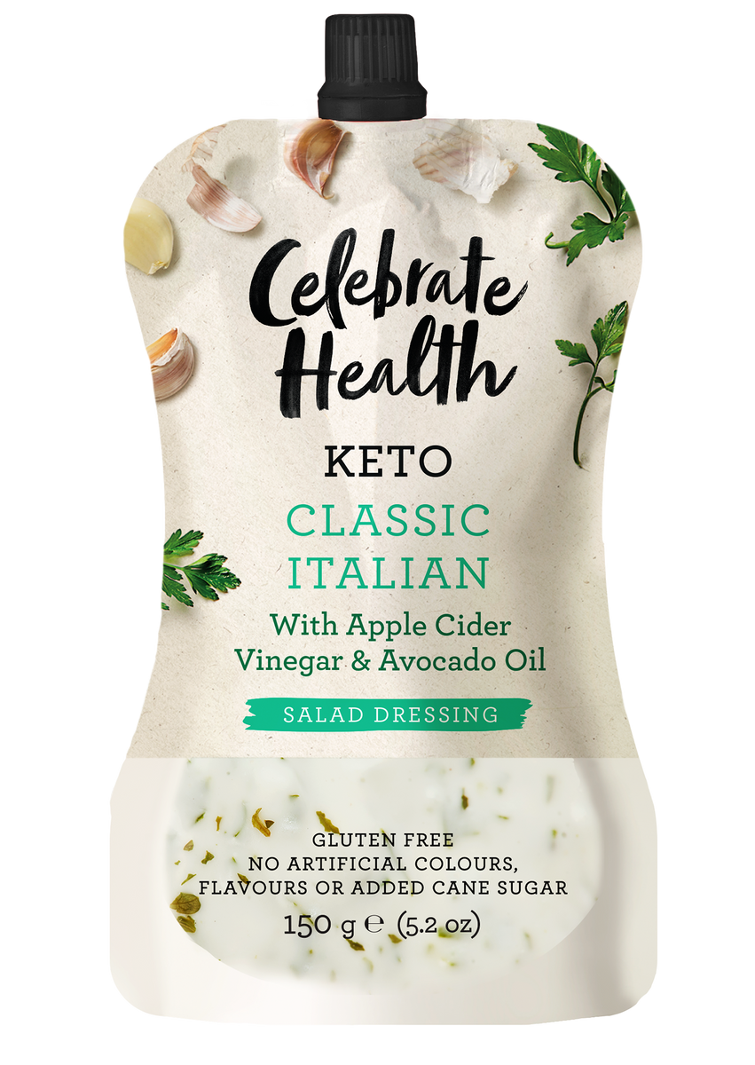 Celebrate Health Classic Italian Salad Dressing Keto AUS PANTRY