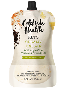 Celebrate Health Creamy Caesar Salad Dressing - Keto